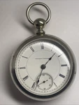 Illinois Pocket Watch Us 18S 11J Key Wind & Set S/n: 123949 56MM C. 1879. Fixed Price $179.00.