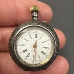 Vtg Locle 0.800 Silver Case Pocket Watch No. 18937 -for Repair Parts- (as-is). Fixed Price $85.00.