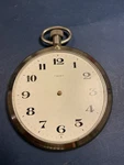 Vintage Ward Company 88MM Pocket Watch Mechanical Wind A1252. Fixed Price $20.00.