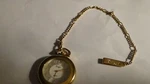 Gt Luger Pocket Watch Quartz New Batt #3018 W/ Chain. Fixed Price $31.99.