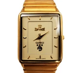 Swistar Men Watch Swiss 22 Karat Gold Plated 3 Atm Battery Date Quartz. Fixed Price $97.27.
