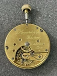 E. Howard & Co. Boston Pocket Watch Movement Series Vii N-size 15J TJ1358. Fixed Price $349.80.