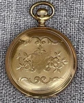 Antique American Waltham Pocket Watch Seaside 6S, 7J Gold Filled Hunter Repair. Fixed Price $315.00.