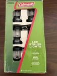 Coleman Led String Lights Mini Lantern 10CT Battery Operated Camping Nib. Fixed Price $22.68.