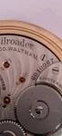 Waltham Railroader 17 Jewels Gold Filled Open Face Pocket Watch White Dial. Fixed Price $975.00.