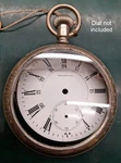 Illinois Salesman Pocket Watch Case 16 Size With Bunn Special Tag. Fixed Price $166.18.