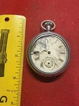 Antique Pocket Watch Ingersol Eclipse New York 1904 Not Working- Missing Pieces. Fixed Price $50.00.