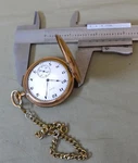 Vintage 1918 Elgin 7J 6S Pocket Watch With Gf Engraved Hunting Case, Running. Fixed Price $189.95.