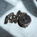 Milan Quartz Pocket Watch MLN840 12 Inch Chain With Clip, New Battery. Fixed Price $33.00.