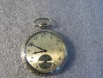 Art Deco 1925 Elgin Engraved Case Pocket Watch. Fixed Price $125.00.