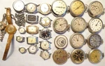 Dollar Pocket Wristwatch Parts Or Repair Lot Westclox Ingersoll Ingraham. Fixed Price $59.99.
