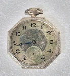Vintage Supreme Iwc Illinois Pocket Watch Case 10K Gold Filled Shrine Swiss 17J. Fixed Price $99.99.