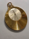 Vintage Seiko 1970 Gold Plated Mechanical 21-7050 Pendant Watch Necklace. Fixed Price $53.73.