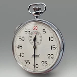 Aristo Vintage Manual Wind Swiss Made White Dial Pocket Stop Watch. Fixed Price $70.00.