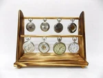 Pocket Stand Holds 8 Watches Rack Holder Desk Top Display Fob Wood. Fixed Price $40.50.