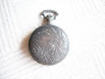 Vintage Le Courier 17 Jewels Incabloc Swiss Made Hunting Design Pocket Watch. Fixed Price $40.00.