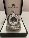 Charles-hubert Paris 3537 Pocket Watch Brand New Original Box Lifetime Warranty. Fixed Price $165.00.