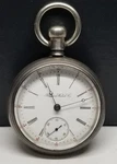 FAPW679 1897 Illinois Pocket Watch, Grade 2, Size 18S, 11 Jewels, Not Working.. Fixed Price $164.99.