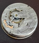 Vintage 18 Size Waltham Hunting Pocket Watch Movement Gr. 820 Keeping Time. Fixed Price $125.00.
