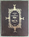 Portrait And Biographical Album Of Coles Illinois 1887 Reprint Genealogy Hb. Fixed Price $62.00.