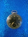 Vintage 1949 Westclox Pocket Ben Black Dial Watch....working. Fixed Price $54.95.
