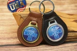 Nos Vtg 1970S Medical Doctor Md Pharmaceutical Leather Car Key Chain Ring Fob. Fixed Price $19.99.