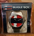 Bugle Boy Watch Red, White Blue Vintage Brand New Rare 90 Streetwear. Fixed Price $40.00.