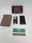 *not Working For Parts Vintage Seiko Graphic Time Pocket Watch Alarm QD881S. Fixed Price $62.99.