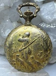 Vintage Baylor Pocket Watch 17 Jewels Full Hunter Case Swiss Made Runs AT624-167. Fixed Price $59.95.
