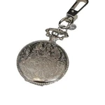 Joy Mangano Silver Tone Engraved Design Pocket Watch Clip. Fixed Price $19.99.