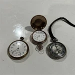Longines Elgin And Illinois Lot Of 3 Vintage Mechanical Pocket Watches. Fixed Price $290.00.