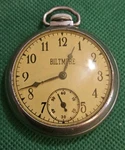 Ingraham Biltmore Pocket Watch C121. Fixed Price $20.00.