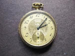1923 Elgin Grade 345 Model 17 Jewel 12S 14KT Gold Filled 25 Year Case- Working. Fixed Price $185.00.