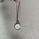 Vigoroso Roman Numerals Sliver Stainless Steel Unisex Hand-winding Pocket Watch. Fixed Price $48.88.
