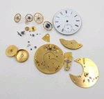 Waltham 18S Movement Dial Pocket Watch Parts Disassembled 1798 No Mainspring. Fixed Price $29.99.