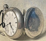 1883 Elgin Hh Taylor Grade 79 Key Wind Pocket Watch - Coin Silver. Fixed Price $325.00.