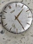 Tissot Cal. 27B-21 Part Movement With Dial Not Work Used. Fixed Price $106.89.