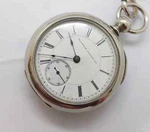 Antique 1882 Illinois Grade 101 Size 18S Wind Pocket Watch With Key.. Fixed Price $419.00.