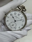 Vintage Longines Pocket Watch Sterling Silver 0.800 Manual CAL.18.69N Swiss Made. Fixed Price $349.00.