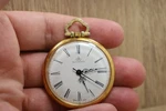 Vintage Bucherer Cal 2002 17J Pocket Watch Incabloc Roman Dial. Fixed Price $195.00.