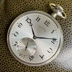 1923 Illinois Grade 305 Sterling "the Master" 16S 17 Jewels 10K Rgp Pocket Watch. Fixed Price $399.00.