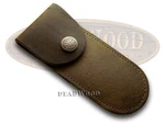 Case Xx Soft Brown Leather Belt Sheath For Pocket Knives 40003. Fixed Price $21.79.