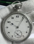 Elgin Y 1926 Pocket Watch 16S 7 Jewels Grade 291 Model Running. Fixed Price $119.00.