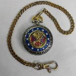 Collectible Franklin Mint Civil War Robert E. Lee Confederate Pocket Watch. Fixed Price $30.00.