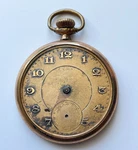 Vintage Cyma Tavannes Pocket Watch 15 Jewels 4 Adjustments Gold Filled Case. Fixed Price $89.99.