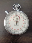 Rare --1 Jewel Hanhart Stop Watch---made In Germany-for Parts Repair--nice. Fixed Price $99.99.