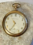 Colonial Waltham 20YR Warranted Goldtone Pocket Watch 17 Jewels 5 Adjustments. Fixed Price $229.95.