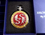 Nib Shoppewatch Xalvador Celtic Dragons Pocket & Chain. Fixed Price $25.00.
