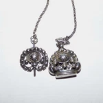 Antique Georgian Silver Watch Chain Fob Key Wax Seal C1800-1850 Granulation. Fixed Price $260.00.