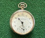 Elgin Grade 150 Railroad Pocket Watch - 18 Size 21 Jewels. Fixed Price $309.00.